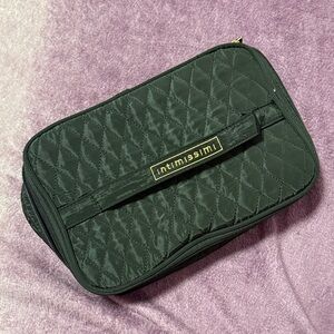 Intimissimi Black Toiletries Make Up Travel Bag Cosmetic Bag